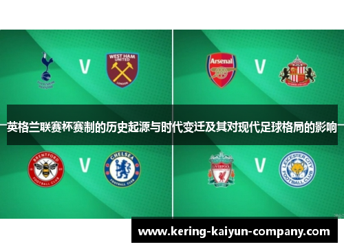 英格兰联赛杯赛制的历史起源与时代变迁及其对现代足球格局的影响